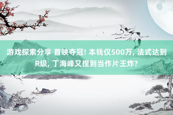 游戏探索分享 首映夺冠! 本钱仅500万, 法式达到R级, 丁海峰又捏到当作片王炸?